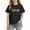 Black., variant on Agkizg Girls Graphic Tees,Kids Valentine's Day T-Shirt,Valentine's Day Top for Girls Modern Print Short Sleeve Blouse Fashion Holiday for Preteens Teens