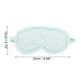 thumbnail image 4 of 1 Pc Sleep Mask Soft Eye Shade Cover for Light for Travel for Rest Blue, 4 of 6