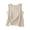 #140Beige, variant on Women Tank Tops Ruched Shoulder Blouse Business Casual Outfits Sleeveless V Neck Shirt Beach Vacation Clothes