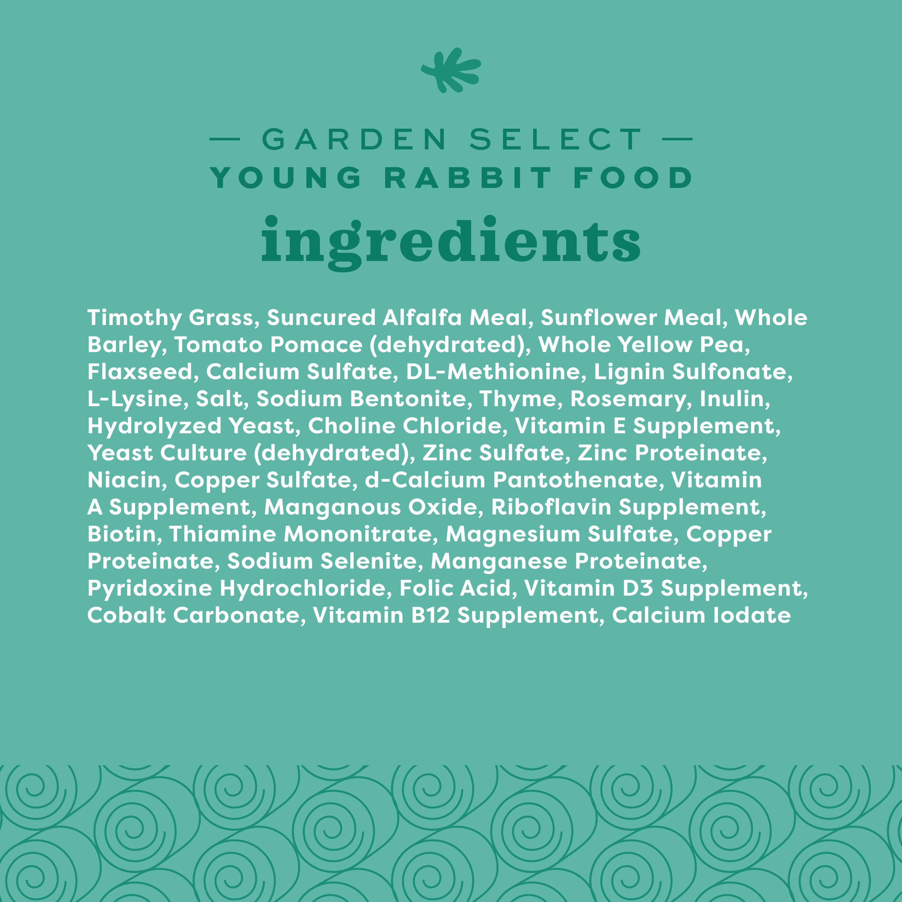 Oxbow Garden Select Young Rabbit Food, 4 lb Bag photo 3