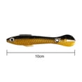 thumbnail image 4 of Cebo artificial de PVC 10cm/4in cebos falsos para herramienta de pesca al aire libre (vino tinto) Likrtyny Para estrenar, 4 of 9