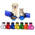 thumbnail image 1 of Contenedor de comida de agua de viaje para perros y gatos 2 en 1, 1 of 5