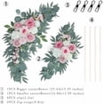 thumbnail image 5 of Artificial Wedding Arch Flowers (Pack of 2), Dusty Rose Wedding Flowers for Wedding Welcome Signs Floral Decorations and Wedding Reception Ceremony Decor (Dusty Rose & Pink & Ivory), 5 of 7