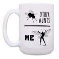 thumbnail image 2 of ThisWear Fun Aunt Mug for Aunt Other Aunts Housefly Me Fairy 15oz Coffee Mug, 2 of 4
