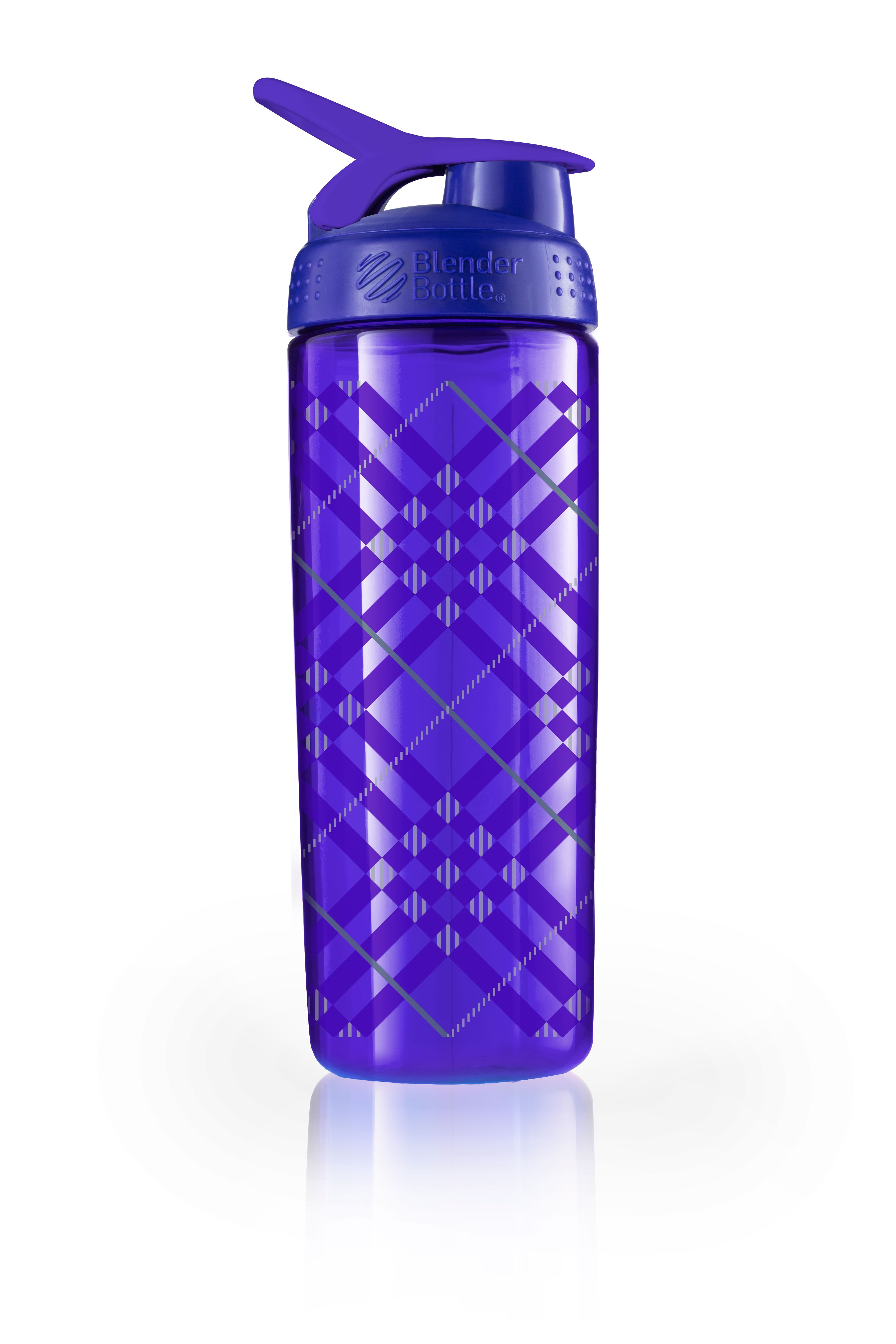 BlenderBottle 28oz SportMixer Sleek Water Bottle Shaker Cup Tartain