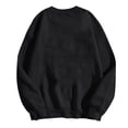 thumbnail image 4 of SMihono Stylish Paris Letter Print Sweatshirt for Women Oversized Trendy Comfy Crewneck Sweatshirts Casual Graphic Pullover Tops Unisex Black 4, 4 of 4