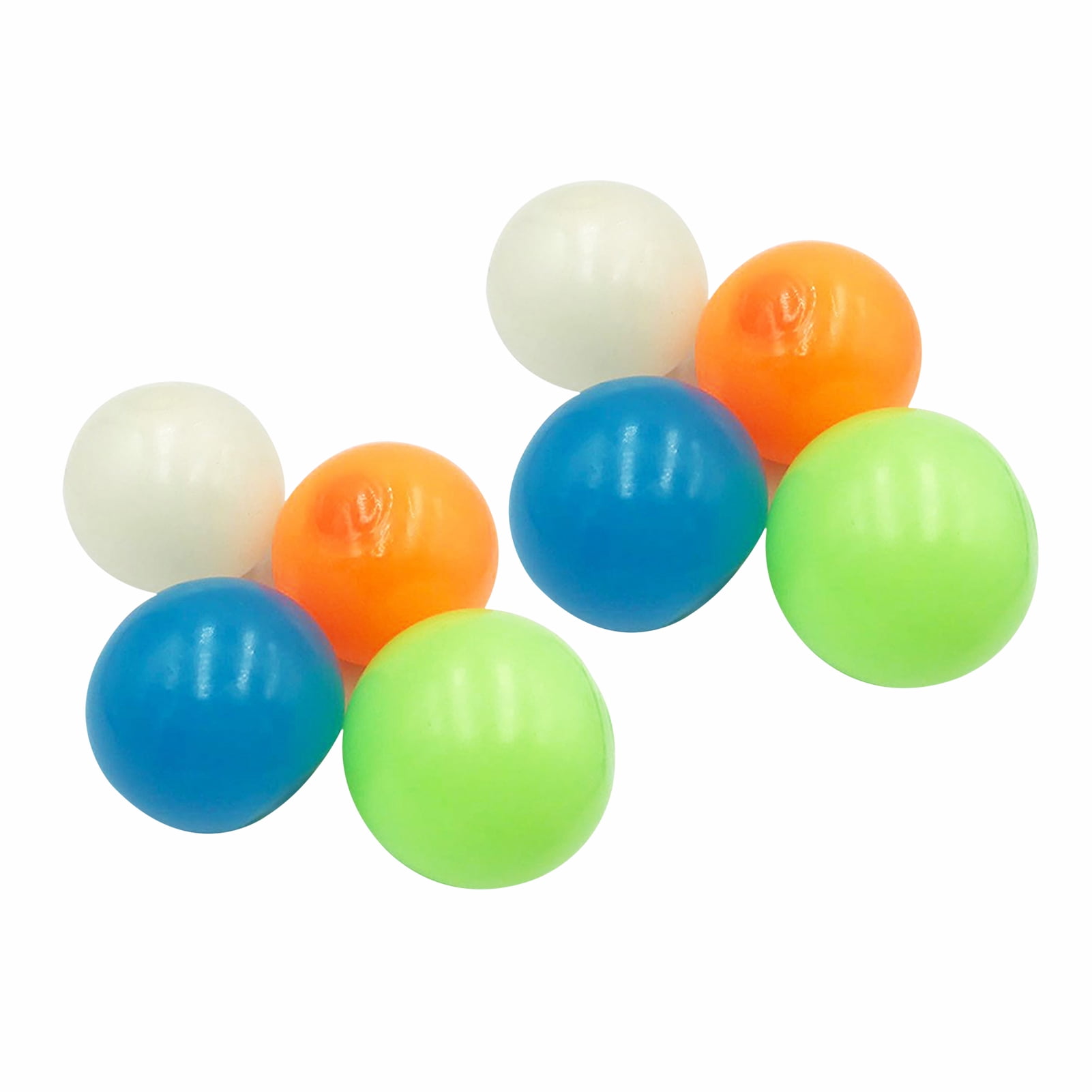 8 Sticky Balls Klebrige Wand Target Ceiling Stressabbau Ball Stress Relief Toy 