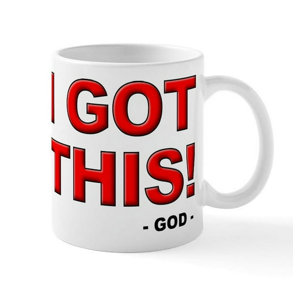 CafePress - I Got This Signed God Christian Mugs - 11 oz Ceramic Mug - Novelty Coffee Tea Cup