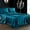 Teal, variant on 3Pcs Satin Sheet Set Twin Size Ultra Silky Soft Teal Satin Twin Bed Sheets with Deep Pocket, 1 Fitted Sheet, 1 Flat Sheet, 1 Envelope Closure Pillowcases