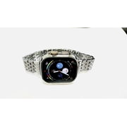 الماس مخصص مصقول 49mm iwatch فائقة الماس حجر الراين رابط الفرقة