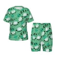 thumbnail image 1 of Balery Sheep Zzz Conjunto de Pijama Infantil de Manga Corta con Estampado – Ropa de Dormir de Algodón Suave-Medium, 1 of 6