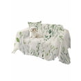 thumbnail image 2 of Green Eucalyptus Couch Cover for Dogs, Country Nature Leaf Succulent Plant Washable Sofa Covers Slipcover for Pets Dogs Futon Cover, Couch Recliner Covers, Oversized Chair Slipcover 71"x91", 2 of 9