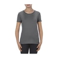 thumbnail image 2 of Alstyle AL2562 Women's Missy 4.3 oz.; Ringspun Cotton T-Shirt, 2 of 3