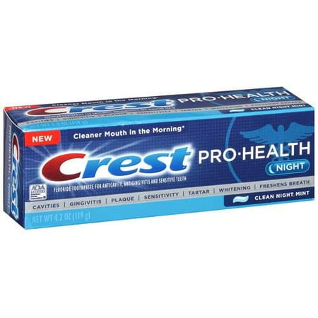 Crest Pro-Health Clean Mint Toothpaste 4.2 Ounce (Pack of 6)