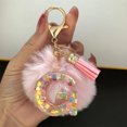 thumbnail image 4 of Globo Alfabeto Inglés Llavero Piel Letras Bolso Dulce Encanto Llaveros Lindos Encantos Resina para Mochila, 4 of 8