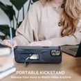 thumbnail image 5 of Heavy-Duty Phone Case with Kickstand for iPhone 16e/14/13 – Antimicrobial Shock-Absorbing Rugged Cover with Built-In Stand & Enhanced Grip, 5 of 6