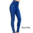 thumbnail image 3 of Minnieouse Leggings deportivos Pantalones femeninos Ropa de jogging multiusos Ropa de fitness transpirable de moda multicolor Prendas para la parte inferior del cuerpo Azul XXXL, 3 of 6