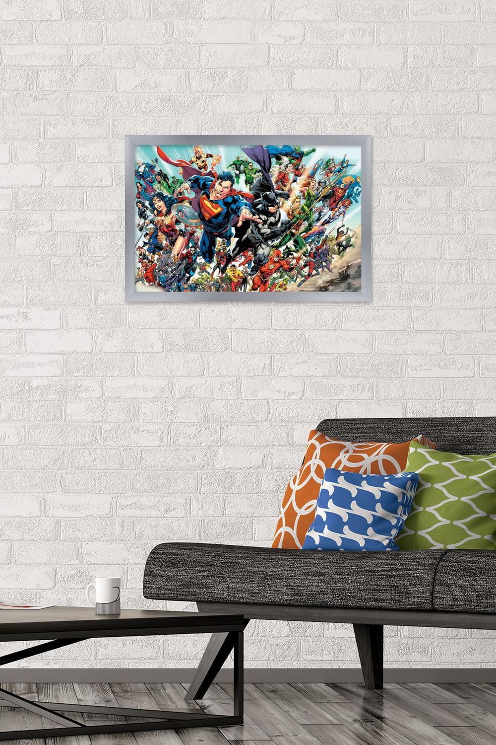 DC Comics - Justice League Rebirth - Group Wall Poster, 14.725" x 22.375"