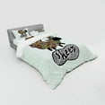 thumbnail image 2 of Ambesonne Indie Bedding Set 4 Pcs, Hipster Doodle Fun Sheep, Queen, Multicolor, 2 of 2