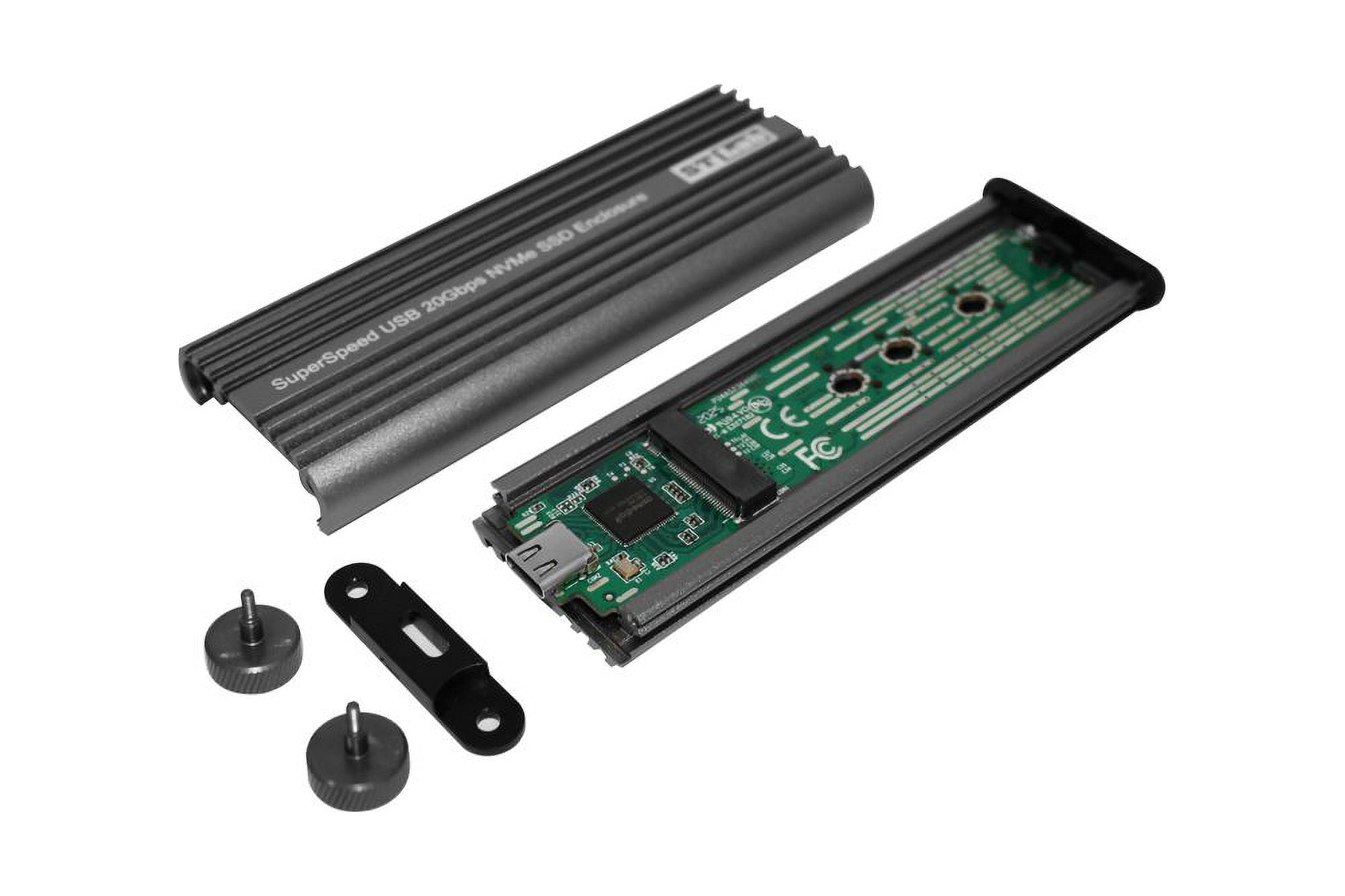 STL S-390 USB 3.2 SuperSpeed 20Gbps Type-C NVMe SSD Enclosure