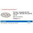 thumbnail image 2 of Flex Plate - Compatible with 2001 - 2006, 2009 - 2022 GMC Sierra 2500 HD 6.6L V8 2002 2003 2004 2005 2010 2011 2012 2013 2014 2015 2016 2017 2018 2019 2020 2021, 2 of 2