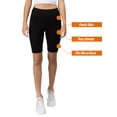 thumbnail image 3 of Women's Peach Skin Bike Shorts Biker Leggings Yoga Shorts, 3 of 4