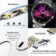 Poedagar Top Brand Luxury Men Watch Waterproof Luminous Stainless Steel Watches Sport Quartz Clock Mens Date Business Wristwatch - Quartz Wristwatches