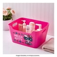 thumbnail image 4 of Cesta Hello Kitty Grande de Plástico con Asas para Almacenamiento, 4 of 4