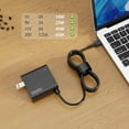 thumbnail image 3 of Pre-Owned Slim 65W USB Type C AC Charger for Lenovo Thinkpad Yoga Chromebook IdeaPad Laptop Power Supply Adapter Cord, 3 of 4