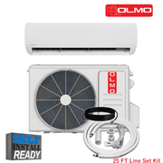 OLMO 9000 BTU 115V ALPIC ECO Series+16FT Line set and Installation Kit includes