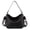 2 Straps Black, variant on Soft Hobo Bags for Women Purses and Handbags Shoulder Satchel Bag, Solid Black
