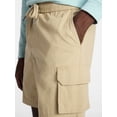 thumbnail image 3 of George Men's and Big Men's E Waist Cargo Shorts, 8" Inseam, Sizes S-3XL, 3 of 5
