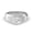 Platinum, variant on 4 Carat (ctw) 14K White Gold Asscher Cut LAB GROWN Diamond Mens Band (Color H-I Clarity VS1-VS2) SJR57381-W