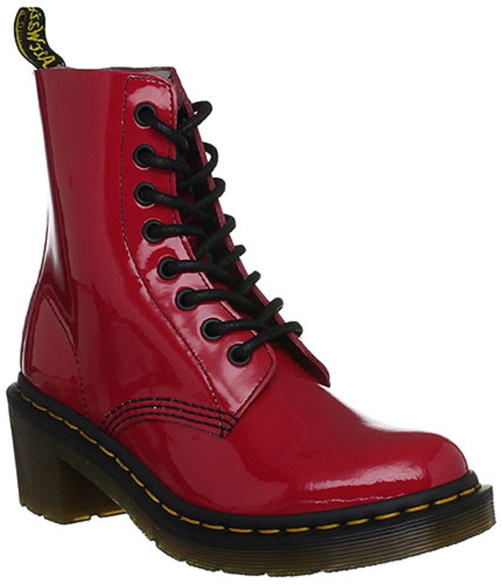 red patent dr martens
