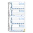 thumbnail image 2 of Telephone Message Book, Two-Part Carbonless, 5 X 2.75, 4/page, 400 Forms | Bundle of 5 Each, 2 of 4