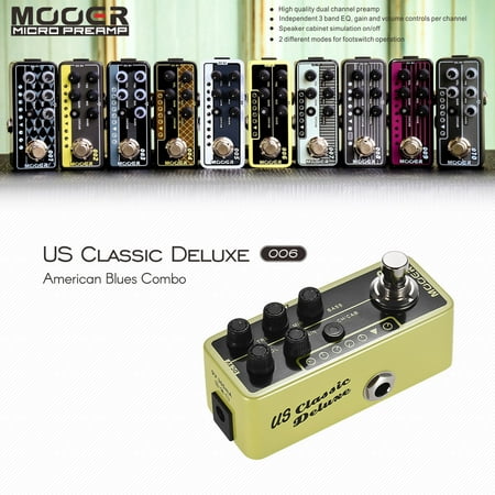 MOOER MICRO PREAMP Series 006 Classic Deluxe American Blues Combo