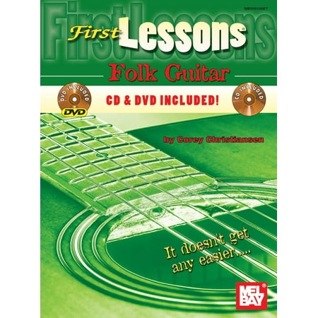 Mel Bay's First Lessons: First Lessons Folk Guitar Method (Paperback)
