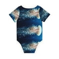 thumbnail image 2 of Rocae White Jellyfish Dansing in the Ocean for Baby Climbing Clothes Soft Baby Romper for Active Infants Comfortable and Breathable Crawling Jumpsuit Unisex Baby Outfit 9M, 2 of 8