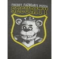 thumbnail image 2 of Bioworld Five Nights At Freddy's Fazbear's Pizza Security Layout Screen Print on Charcoal Heather Tee-XL, 2 of 3