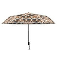 thumbnail image 2 of Cute Dog Heads Compact Sun Umbrella Windproof Travel Umbrellas for Rain Strong Portable UV Protection, 2 of 8