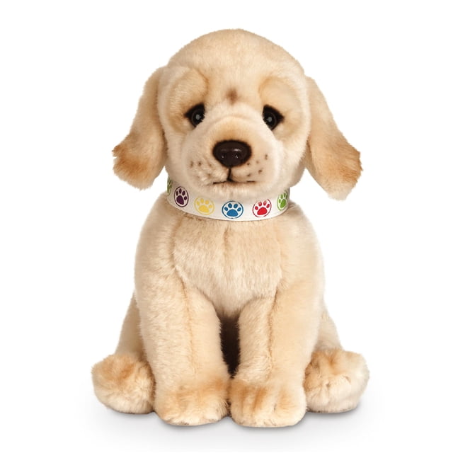 Peluche Living Nature - Cachorro Labrador Gigante Dorado (23Cm)