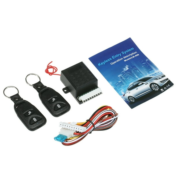 Cierre centralizado 12V Universal Car Auto Remote Central Kit Cerradura de la puerta Bloqueo del veh Tomshoo Cierre centralizado