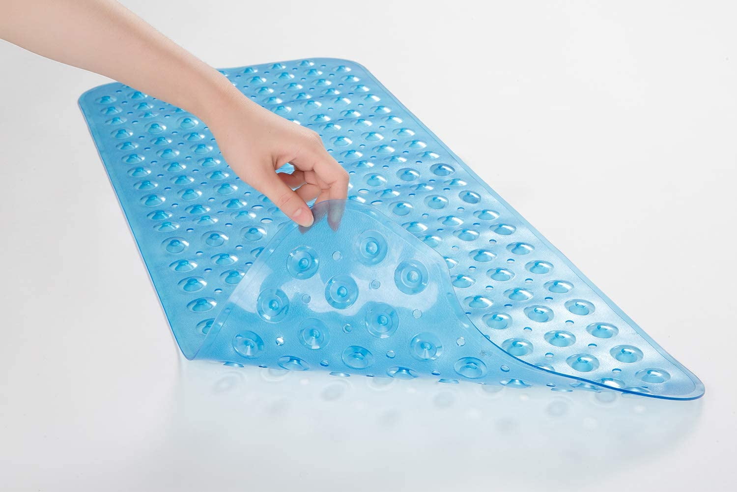  Non-slip Bathtub Mat Extra Long 40x16(for Smooth Non-Textured  Tubs Only), Machine Washable Bath Tub Shower Mat with Suction Cups for Bathroom  Bathtub Shower Stall : Home & Kitchen