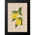 thumbnail image 2 of House Fenway 17x24 Black Modern Framed Museum Art Print Titled - Lemon Botanical II, 2 of 5