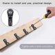 thumbnail image 4 of 40pack Q-hanger Hooks, Christmas Lights Hanger Hooks With Screw For Garage Outdoor Release Wire Fai, 4 of 5