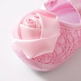 thumbnail image 5 of Baby Girl Summer Princess Wedding Dress Shoes Non-Slip Soft Sole Crib Shoe, 5 of 6