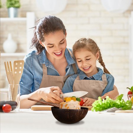 HOMEMAXS Cups Coconut Bowl Set Shell Natural Bowls Banquet HOMEMAXS Cups Coconut Bowl Set Shell Natural Bowls Banquet