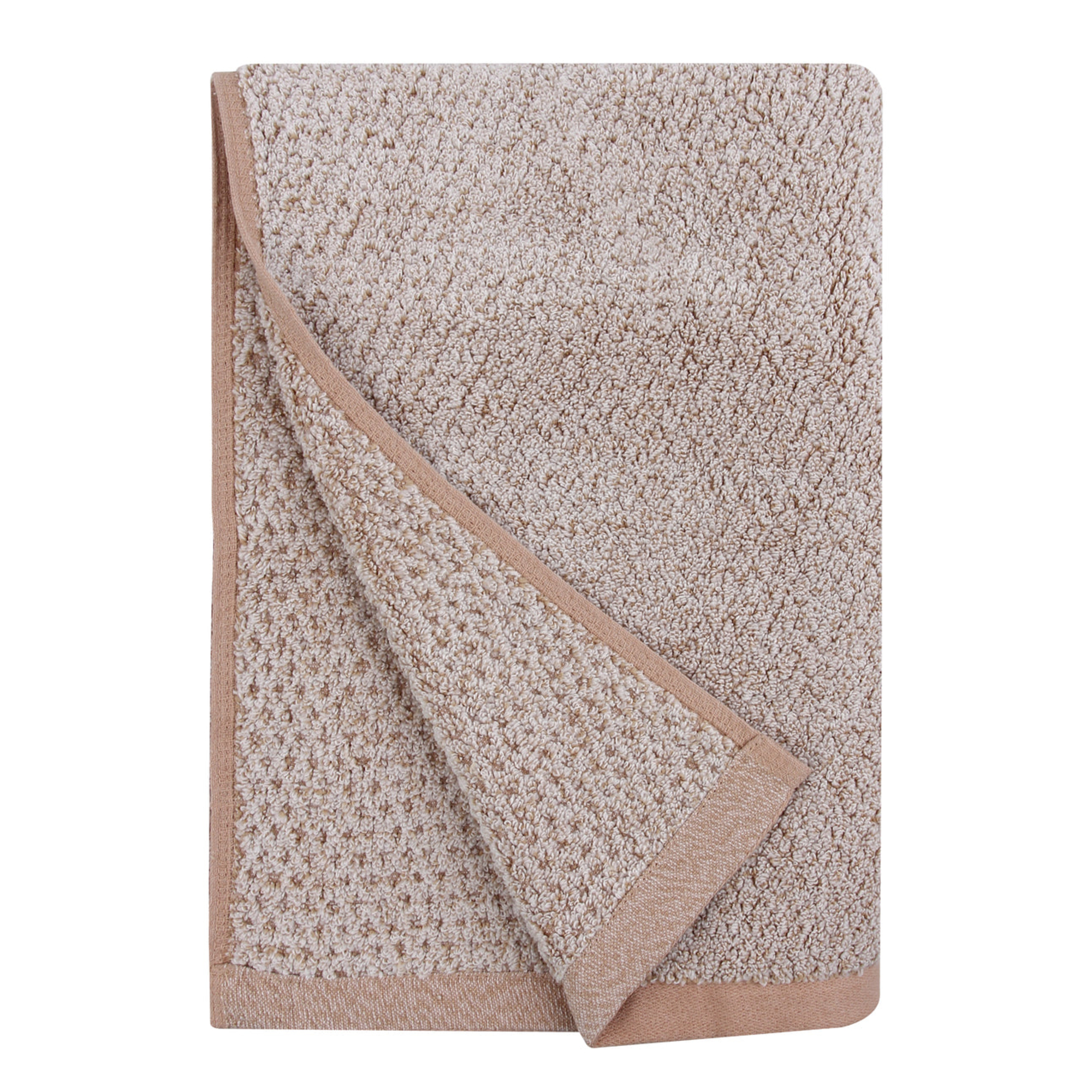 Fabreware FBT-008-B-7 Brown Cotton Yarn-Bath Towel- 6pc