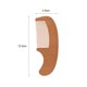 thumbnail image 2 of Bebé recién nacido peine del pelo mango de madera mini peine infantil para masaje del cuero cabel MABOTO Peine, 2 of 4