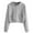 Gray Womens Zip Up Hoodies Clearance, variant on BSDJILFG Womens Zip Up Hoodies Juniors Cropped Cardigan Y2K Fall Trendy Lightweight Workout Jackets